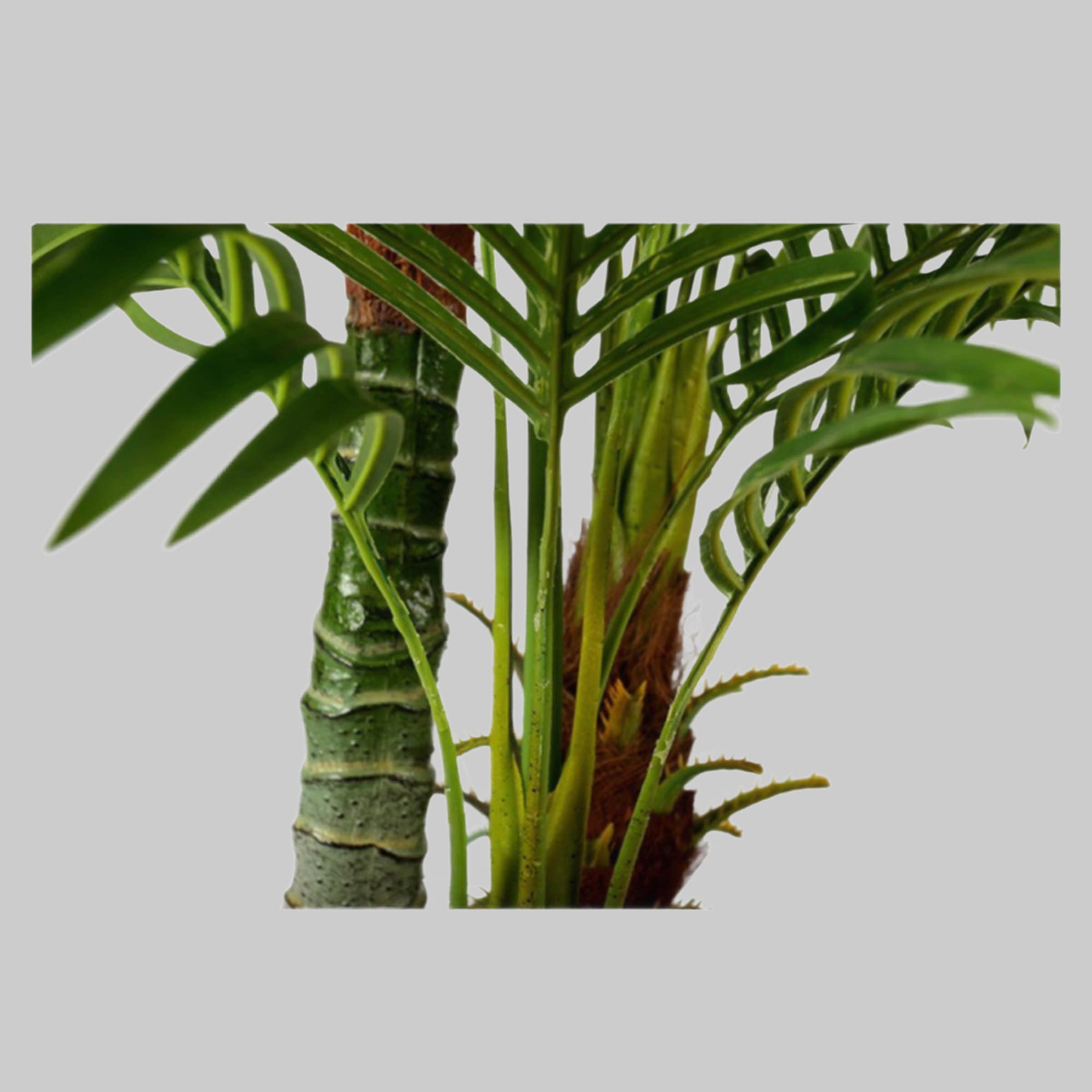 Arnusa KP103 Artificial Palm Tree - 180cm Tall with 3 Trunks & 26 Adjustable Fronds | Realistic Indoor/Outdoor Decorative Plant Arnusa Dekoration