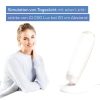 Lampen BEURER Beurer TL 80 Tageslichtlampe | 10.000 Lux Lichttherapie gegen Winterdepression & SAD | Medizinprodukt mit 2x36W Röhren, 6500K Tageslichtweiß, verstellbarem Winkel & Timerfunktion