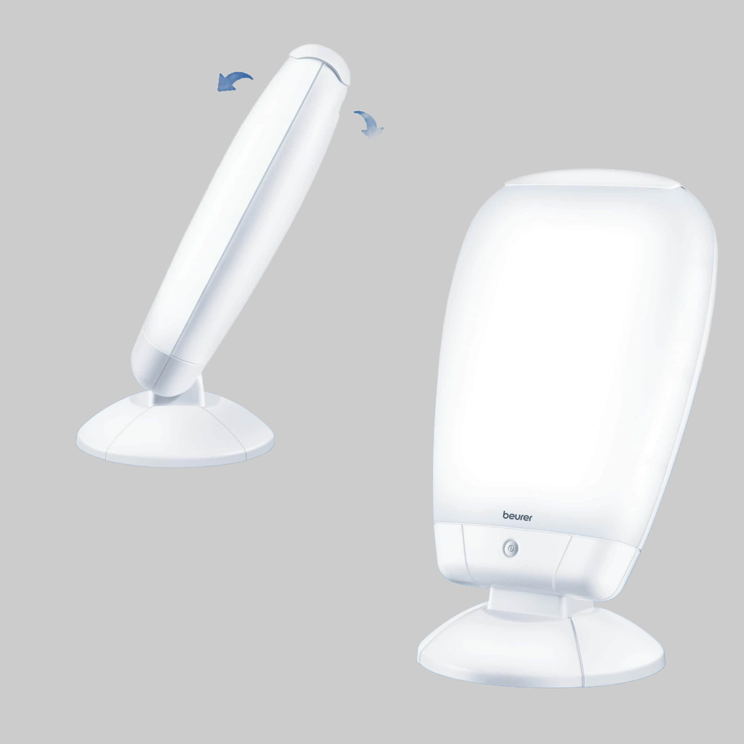 Lampen BEURER Beurer TL 80 Tageslichtlampe | 10.000 Lux Lichttherapie gegen Winterdepression & SAD | Medizinprodukt mit 2x36W Röhren, 6500K Tageslichtweiß, verstellbarem Winkel & Timerfunktion