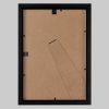 Dekoration Blumtal Blumtal Premium Bilderrahmen Berlin mit Passepartout | Hochwertiger MDF-Holzrahmen in 4 Größen (A5-A4) | Mit Aufsteller & Aufhängeösen | Bruchsichere Kunststoffverglasung | Weiß/Schwarz erhältlich