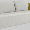 COLLECTION AB Sofas COLLECTION AB Schlafsofa Funtastic mit Federkern & Bettfunktion – Modernes 3,5-Personen-Sofa in Silber (212 cm) inkl. Bettkasten & Kissen silber