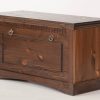 Clever-Moebel Aufbewahrung Clever-Moebel massive Kiefernholz-Truhe mit Sitzfunktion | Landhausstil Truhe & Bank | 91x39x50 cm | 3 Farbvarianten