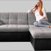 DOMO collection Ecksofa »Moric« L-Form 300x172x80 cm – XXL Wohnlandschaft mit Bettfunktion & verstellbaren Armlehnen | Hochwertige Cord Bezüge schwarz/we DOMO collection Sofas