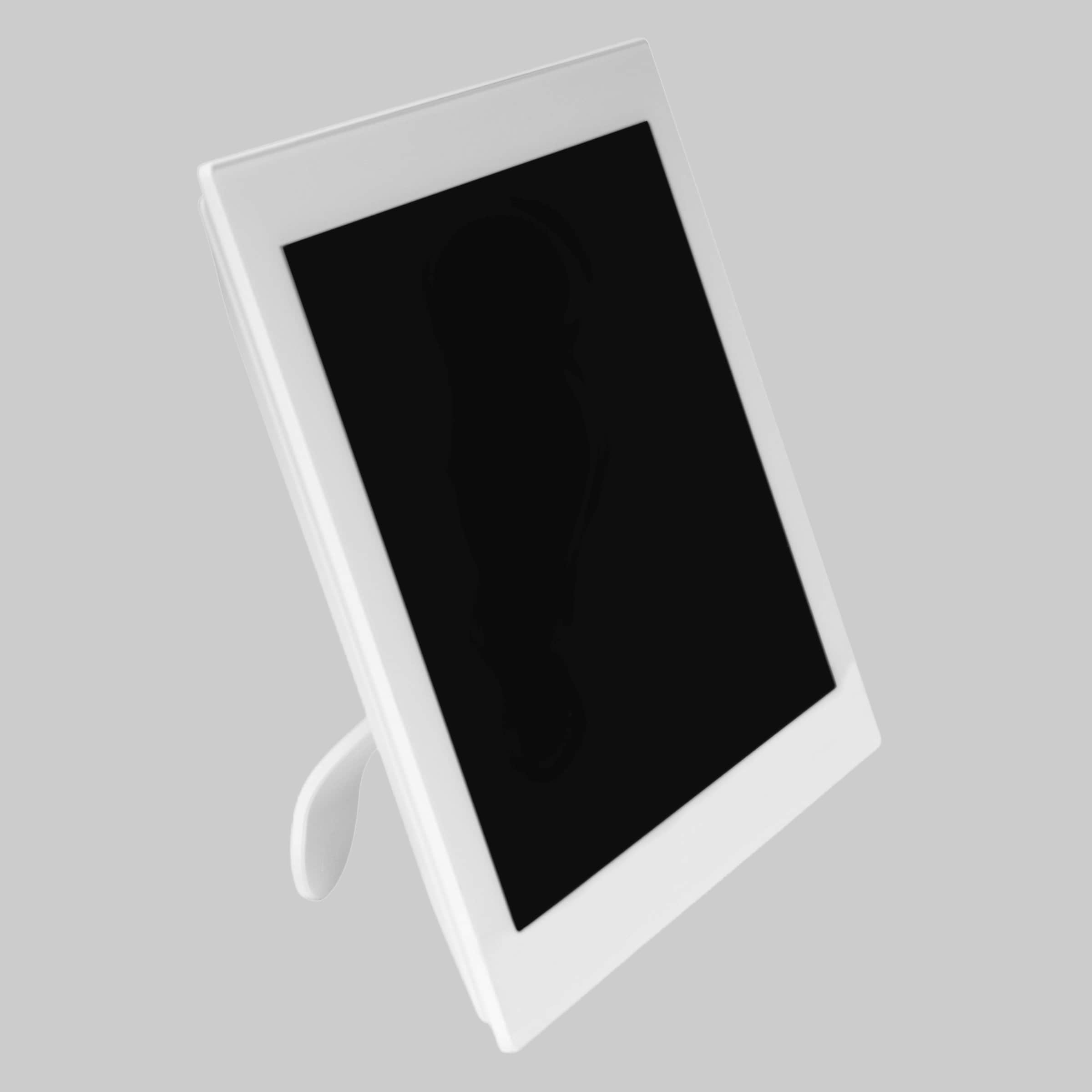 Denver Dekoration Denver PFF-1037 FRAMEO Digitaler Bilderrahmen 10,1 Zoll (25,65 cm) - Full HD IPS Touchscreen, WLAN, 16GB Speicher, Weiß - EEK: C Weiß
