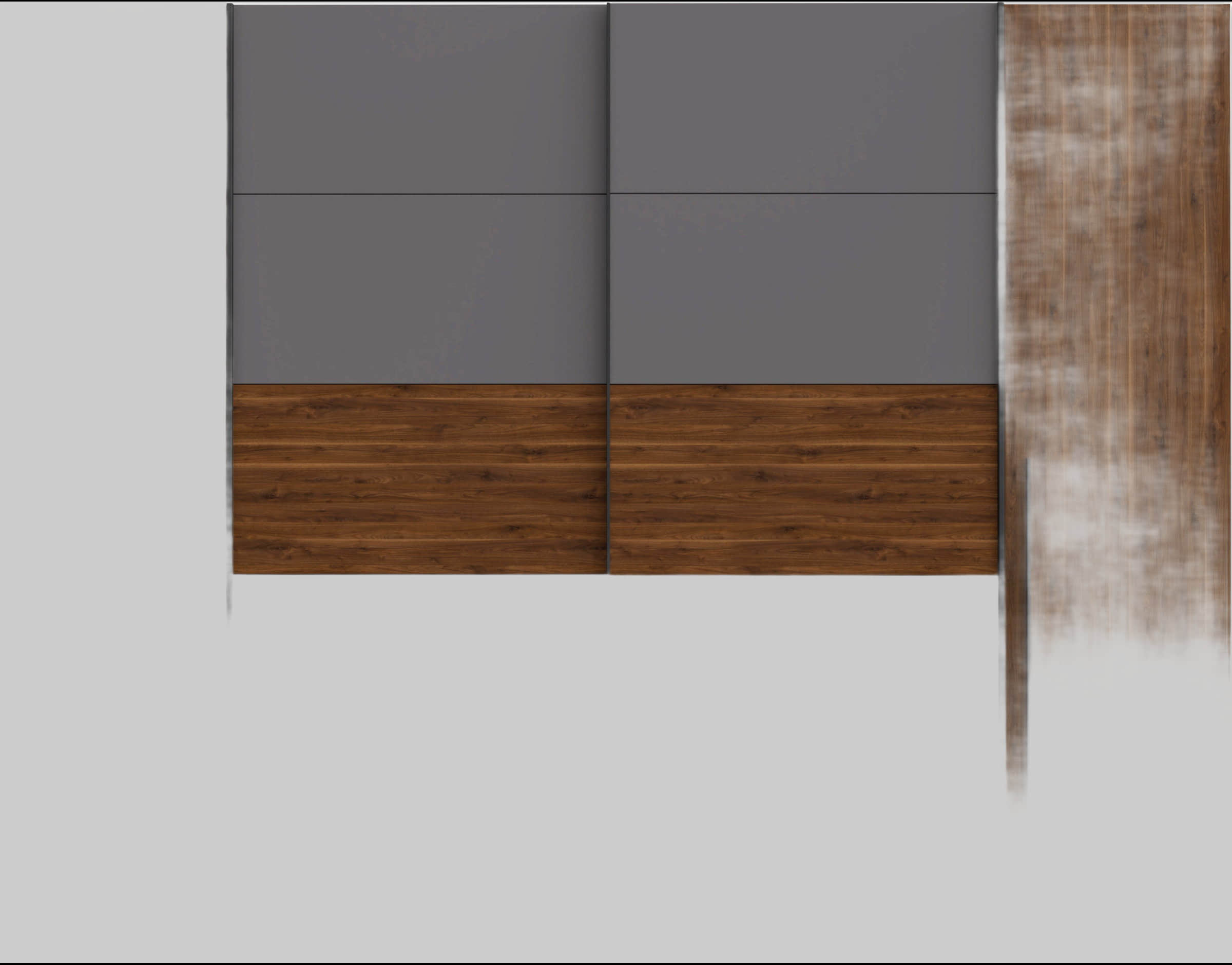 FORTE Dreh-/Schwebetürenschrank Narago | OTTOs Choice TOPSELLER | 270x210x61cm | Weiß (mit Spiegeloption) | Höhenverstellbare Böden | Maximaler Stauraum | Made in Europe Bakersfiel FORTE Kinderzimmer