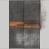 Schränke FORTE FORTE Kalixtus Kleiderschrank | 200x190x60 cm | 2 Schiebetüren + 2 Drehtüren | 8 Einlegeböden | Made in Europe | OTTOs Choice | Mehrere Farbvarianten Old-Wood V