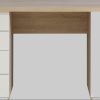 FORTE Schreibtisch »Netta« 145 cm mit Schubladen - Moderner Bürotisch in Holzoptik für Homeoffice & Arbeitszimmer Sonoma Eic FORTE Kinderzimmer