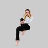 Green Bean Green Bean Cordoba XXL Sitzsack (140x180cm) aus Cordstoff mit 380L EPS-Perlen - Waschbarer Lounge-Sessel, Gaming-Stuhl & Bodenkissen für Erwachsene & Kinder Rot Sessel