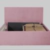 Halmon Schlafkomfort Polsterbett Gent – Modernes Design mit Stauraum | 6 Größen & 8 Farben | Inkl. Lattenrost bei Matratze | Made in Germany Rose Betten Halmon Schlafkomfort Betten