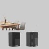 Schränke Vicco Hängeschrank R-Line Anthrazit 20 cm | Vicco | Hochwertiger Küchenoberschrank mit Melaminharzbeschichtung | 20x60x29 cm Schwarz Ho