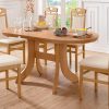 Home affaire Stühle Home affaire Berta Dining Chairs Set of 2 - Solid Beech Wood Frame with Premium Microfiber Upholstery in Gray | Timeless Kitchen & Dining Room Furniture creme