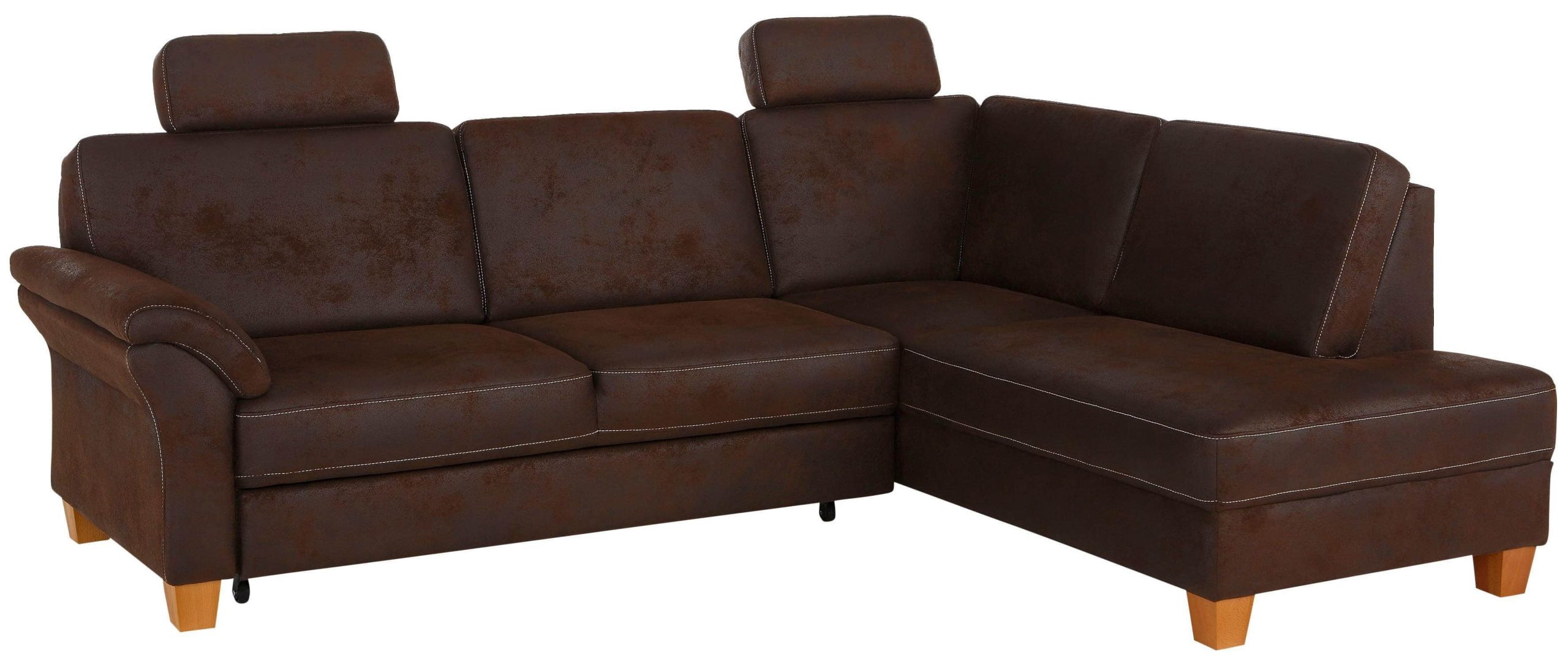 Kopfstützen Home affaire Home affaire Kopfstütze »Borkum« – Ergonomische Sofa-Kopfstütze mit FSC®-Holzgestell & atmungsaktiver Polsterung schoko