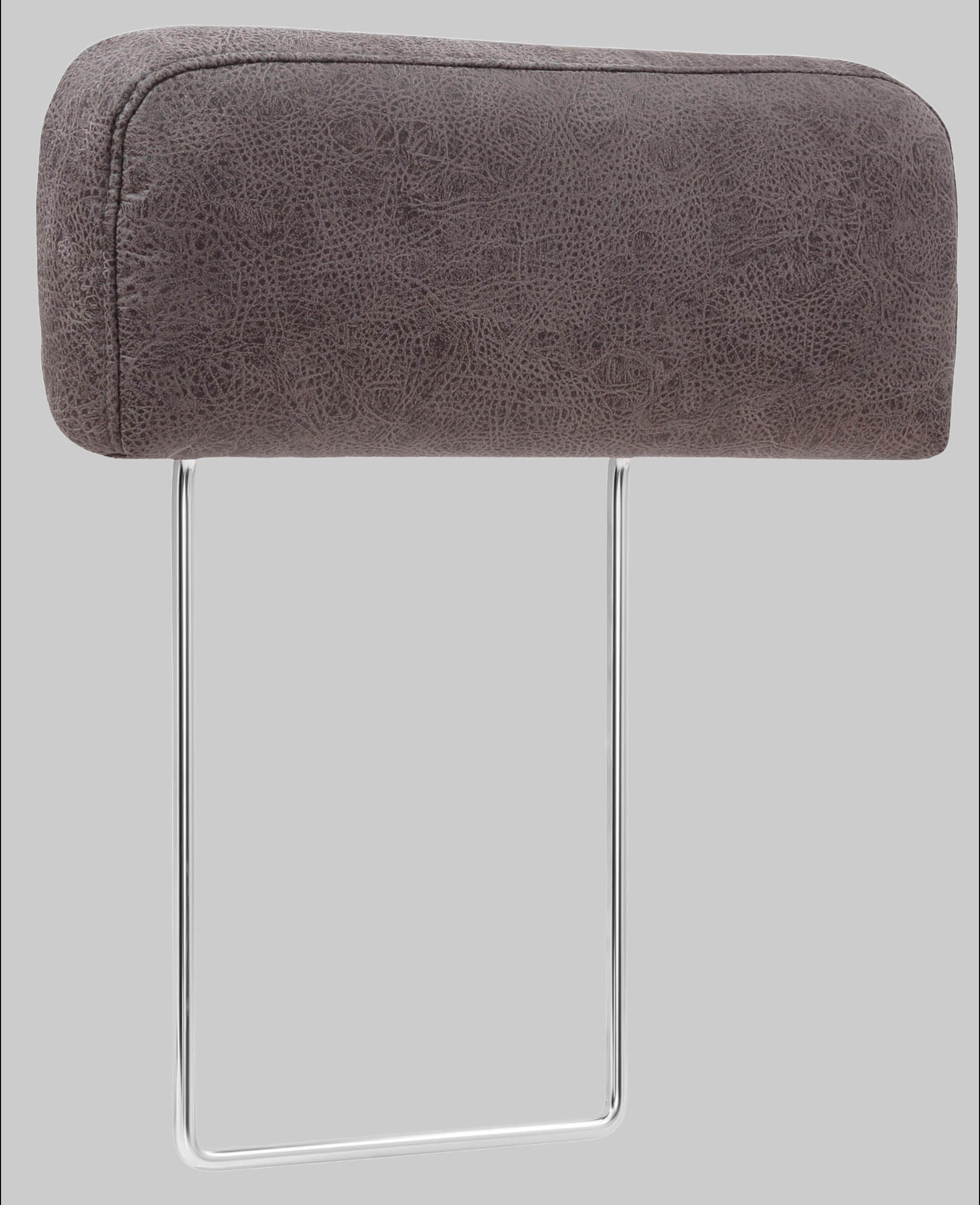 Home affaire Home affaire Kopfstütze »Palmera« 2er-Set – Ergonomische Nackenstütze mit verstellbarem Klettverschluss & hochwertigem Bezug für Sofas und Sessel anthrazit Kopfstützen
