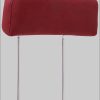Home affaire Kopfstütze »Palmera« 2er-Set – Ergonomische Nackenstütze mit verstellbarem Klettverschluss & hochwertigem Bezug für Sofas und Sessel bordeaux Home affaire Kopfstützen