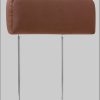 Home affaire Kopfstütze »Palmera« 2er-Set – Ergonomische Nackenstütze mit verstellbarem Klettverschluss & hochwertigem Bezug für Sofas und Sessel braun Kopfstützen Home affaire