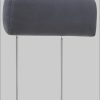 Home affaire Home affaire Kopfstütze »Palmera« 2er-Set – Ergonomische Nackenstütze mit verstellbarem Klettverschluss & hochwertigem Bezug für Sofas und Sessel grau Kopfstützen