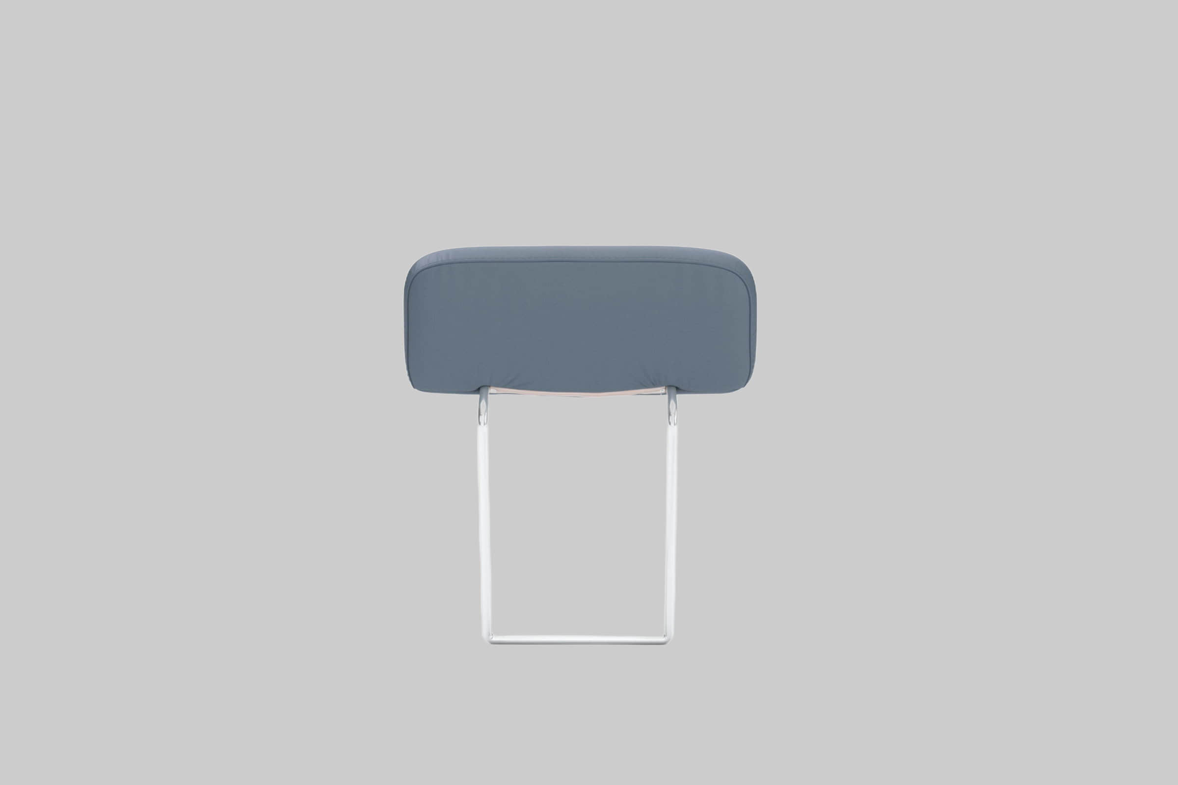 Home affaire Kopfstützen Home affaire Kopfstütze »Palmera« 2er-Set – Ergonomische Nackenstütze mit verstellbarem Klettverschluss & hochwertigem Bezug für Sofas und Sessel grey/blau