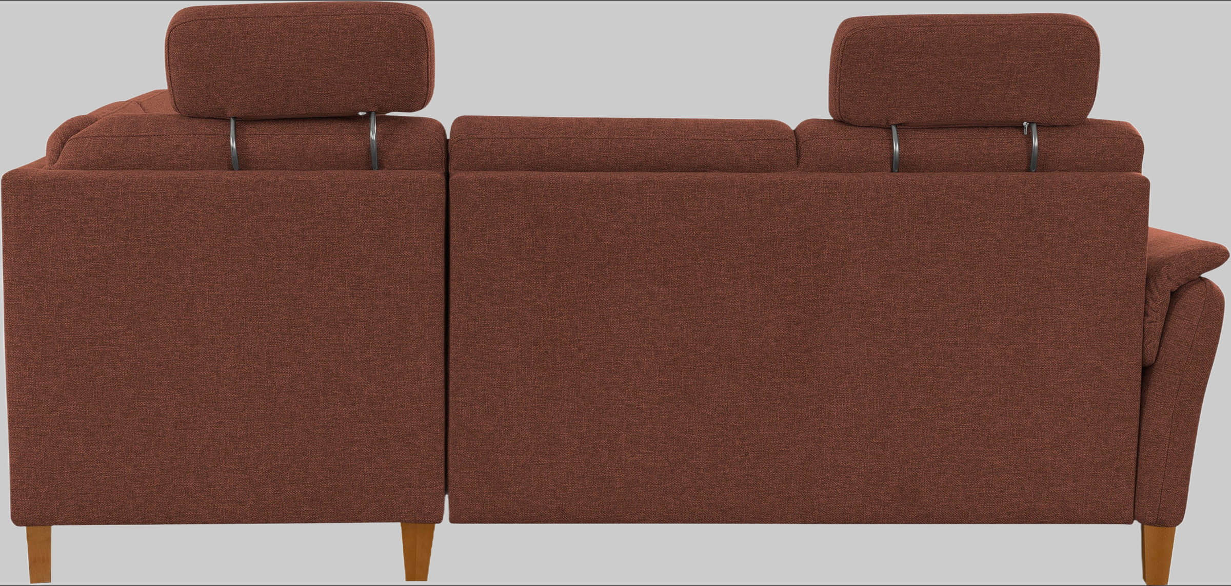 Home affaire Home affaire Kopfstütze »Palmera« 2er-Set – Ergonomische Nackenstütze mit verstellbarem Klettverschluss & hochwertigem Bezug für Sofas und Sessel kupfer Kopfstützen