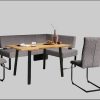 Home affaire 'Oliver' Corner Bench with Metal Frame | Cord Upholstery Kitchen/Dining Bench | Left-Hand Extended Design | OTTO's Choice dunkelgrau Sitzbänke Home affaire