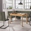 Home affaire 'Oliver' Corner Bench with Metal Frame | Cord Upholstery Kitchen/Dining Bench | Left-Hand Extended Design | OTTO's Choice khakifarbe Sitzbänke Home affaire