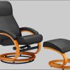 Sessel Home affaire Home affaire Relaxsessel »Paris TV-Sessel« mit Hocker – Manuell verstellbares 2-teiliges Set aus Microfaser/NaturLEDER (46 cm Sitzhöhe) für ultimativen Wohnzimmer-Komfort grau