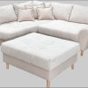 Home affaire Home affaire 'Rice' L-Shaped Corner Sofa Set with Reversible Ottoman | Bonnell Spring Core | FSC® Certified Frame | Includes Back Cushions | Left/Right Configurable beige Sofas