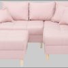 Home affaire 'Rice' L-Shaped Corner Sofa Set with Reversible Ottoman | Bonnell Spring Core | FSC® Certified Frame | Includes Back Cushions | Left/Right Configurable rosé Sofas Home affaire