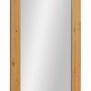 Dekoration Home affaire Home affaire 'Rustic' Mirror with FSC®-Certified Solid Pine Frame - 46x164cm Farmhouse Style Wall Mirror natur