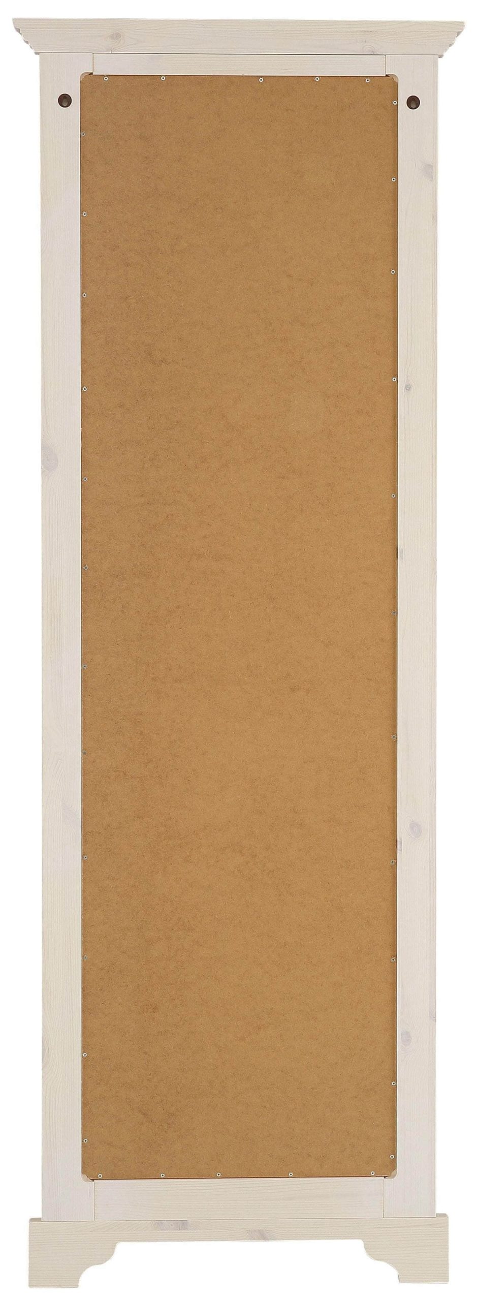 Dekoration Home affaire Home affaire 'Rustic' Mirror with FSC®-Certified Solid Pine Frame - 46x164cm Farmhouse Style Wall Mirror weiß