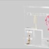Aufbewahrung Home affaire Home affaire Schmuckkasten mit floraler Fräsung | Elegante Wand-Schmuckablage in Weiß | FSC®-zertifiziertes MDF | 35x10x50 cm