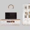 Home affaire Home affaire Westminster 3-Piece Wall Unit Set | Country House Style Living Room Furniture with Mixed Wood Decor Pinie Weis Wohnwände