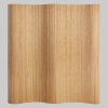 Homestyle4u Premium Bambus Paravent Raumteiler | 3-teiliger faltbarer Sichtschutz aus Naturmaterialien | Höhe 180cm | Für Wohnzimmer, Schlafzimmer & Büro Braun Schlafzimmer Homestyle4u