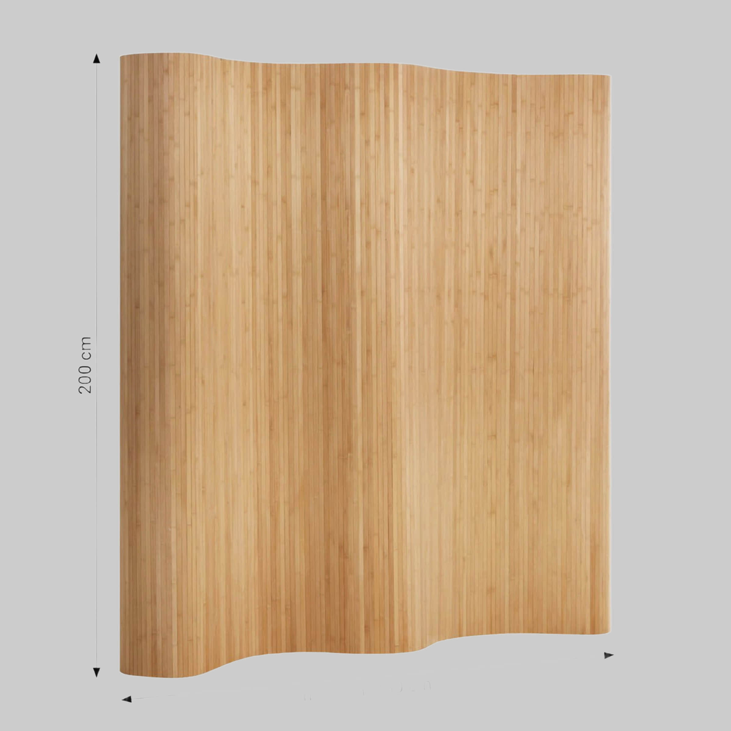 Homestyle4u Premium Bambus Paravent Raumteiler | 3-teiliger faltbarer Sichtschutz aus Naturmaterialien | Höhe 180cm | Für Wohnzimmer, Schlafzimmer & Büro Braun Schlafzimmer Homestyle4u
