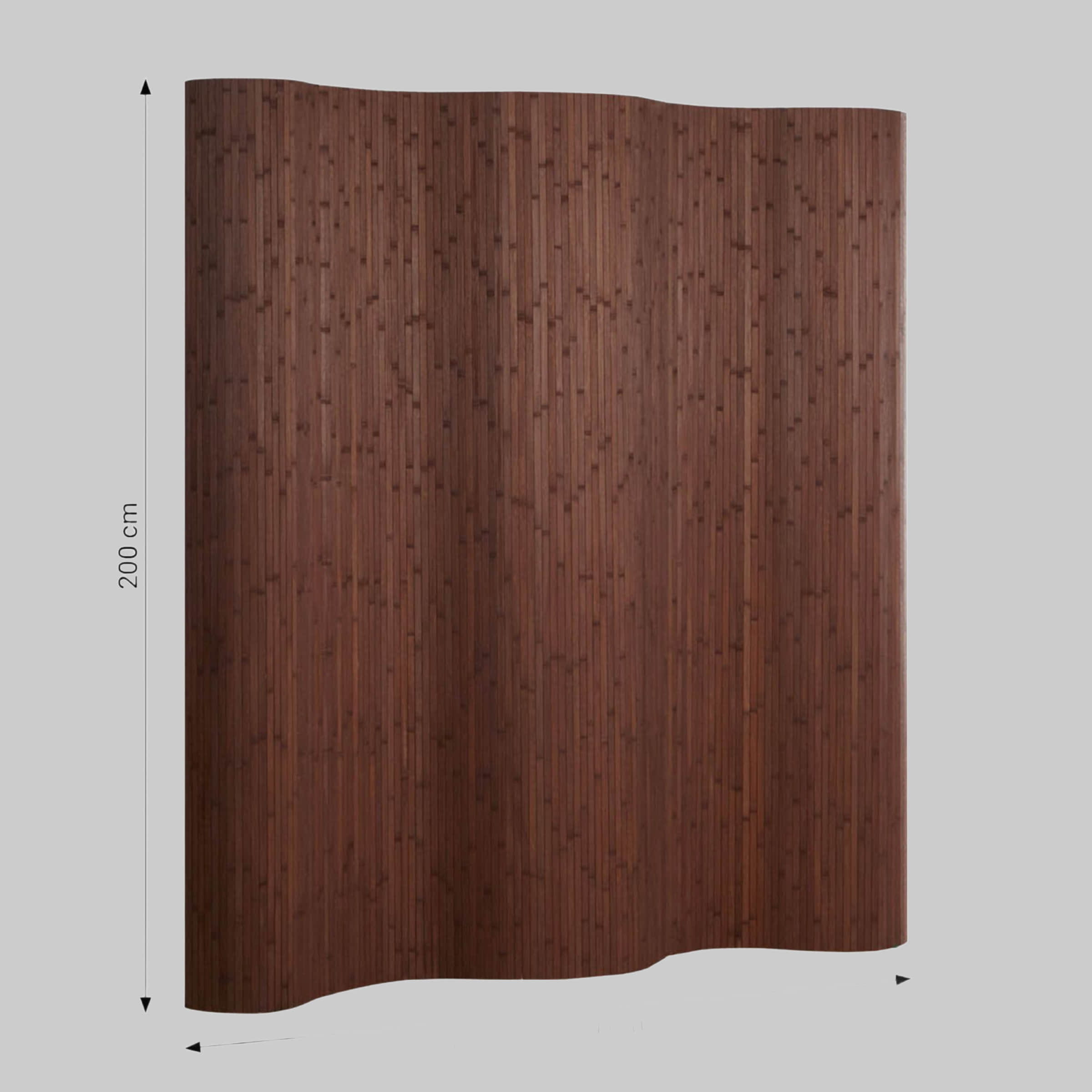 Homestyle4u Premium Bambus Paravent Raumteiler | 3-teiliger faltbarer Sichtschutz aus Naturmaterialien | Höhe 180cm | Für Wohnzimmer, Schlafzimmer & Büro Dunkelbraun Homestyle4u Schlafzimmer