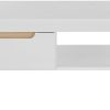 INOSIGN Couchtisch »Torge« mit Schubkästen | Skandinavischer Sofatisch aus Holz | 3 Farben | 107x67x46 cm | FSC®-zertifiziert Weiß Tische INOSIGN