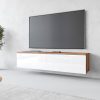 INOSIGN Lowboard »LOWBOARD D« mit LED-Beleuchtung | Modernes TV-Board ohne Griffe | 180 cm Breite | Stauraum & Wandmontage möglich votan eich Kommoden & Sideboards INOSIGN