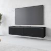 INOSIGN Lowboard »LOWBOARD D« mit LED-Beleuchtung | Modernes TV-Board ohne Griffe | 180 cm Breite | Stauraum & Wandmontage möglich graphite s Kommoden & Sideboards INOSIGN