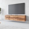 INOSIGN INOSIGN Lowboard »LOWBOARD D« mit LED-Beleuchtung | Modernes TV-Board ohne Griffe | 180 cm Breite | Stauraum & Wandmontage möglich votan eich Kommoden & Sideboards