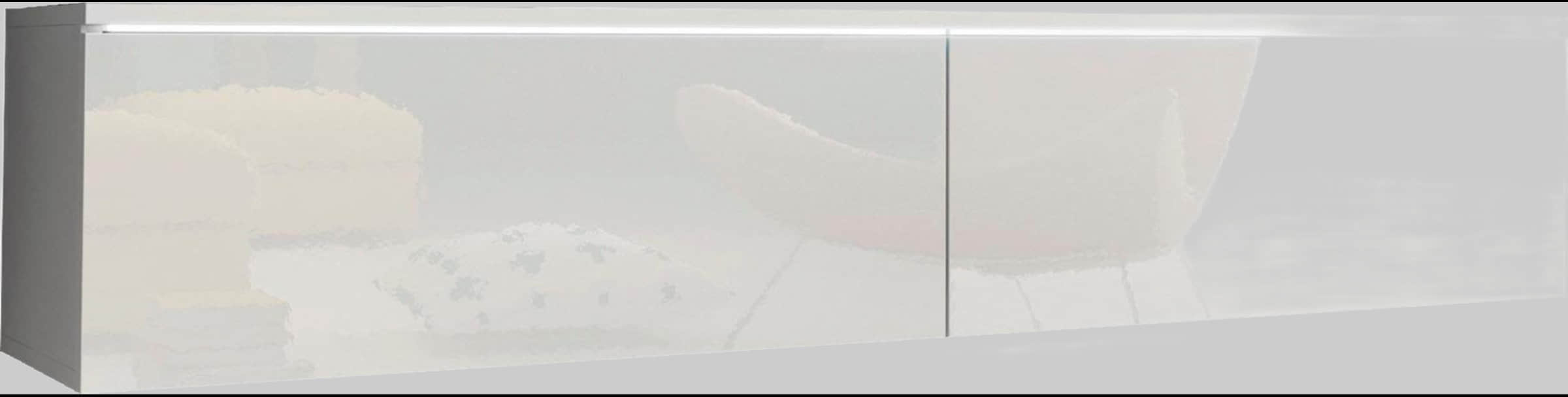 INOSIGN Lowboard »LOWBOARD D« mit LED-Beleuchtung | Modernes TV-Board ohne Griffe | 180 cm Breite | Stauraum & Wandmontage möglich weiss /wei INOSIGN Kommoden & Sideboards