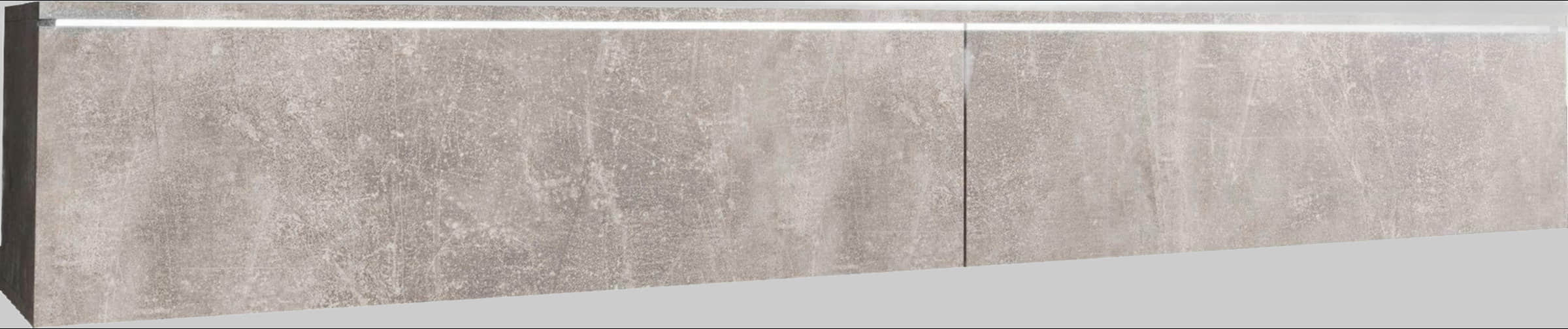 INOSIGN Kommoden & Sideboards INOSIGN Lowboard »LOWBOARD VERA« – Moderner TV-Schrank 180 cm, grifflos, Beton-Optik, stehend/hängend, FSC®-Holzwerkstoff Beton-Opti
