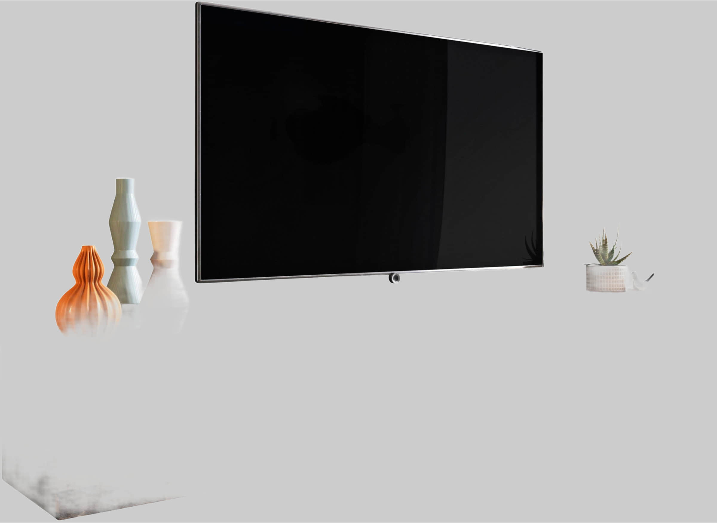 INOSIGN Lowboard »LOWBOARD VERA« – Moderner TV-Schrank 180 cm, grifflos, Beton-Optik, stehend/hängend, FSC®-Holzwerkstoff matera ant Kommoden & Sideboards INOSIGN
