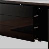 INOSIGN Kommoden & Sideboards INOSIGN Sideboard »PARIS« 150cm | Moderne grifflose Kommode mit Push-to-open & variablen Fächern | Ideal für Wohnzimmer & Essbereich graphite s
