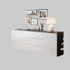 INOSIGN INOSIGN Sideboard »PARIS« 150cm | Moderne grifflose Kommode mit Push-to-open & variablen Fächern | Ideal für Wohnzimmer & Essbereich matera ant Kommoden & Sideboards