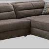 Jockenhöfer Gruppe Ecksofa Double One L-Form – Elektromotorische Relaxfunktion, USB-Ladestation & Lederoptik | 120cm Sitzbreite dunkelbraun Jockenhu00F6fer Gruppe Sofas