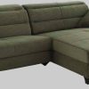 Jockenhöfer Gruppe Ecksofa Double One L-Form – Elektromotorische Relaxfunktion, USB-Ladestation & Lederoptik | 120cm Sitzbreite grün Sofas Jockenhu00F6fer Gruppe