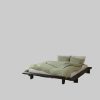 Betten Karup Design Karup Design JAPAN BED - Massivholzbett aus Kiefer | Futonbett & Bodenbett (160×200 cm) mit Lattenrost | Jugendbett & Doppelbett ohne Kopfteil Kiefer Bla