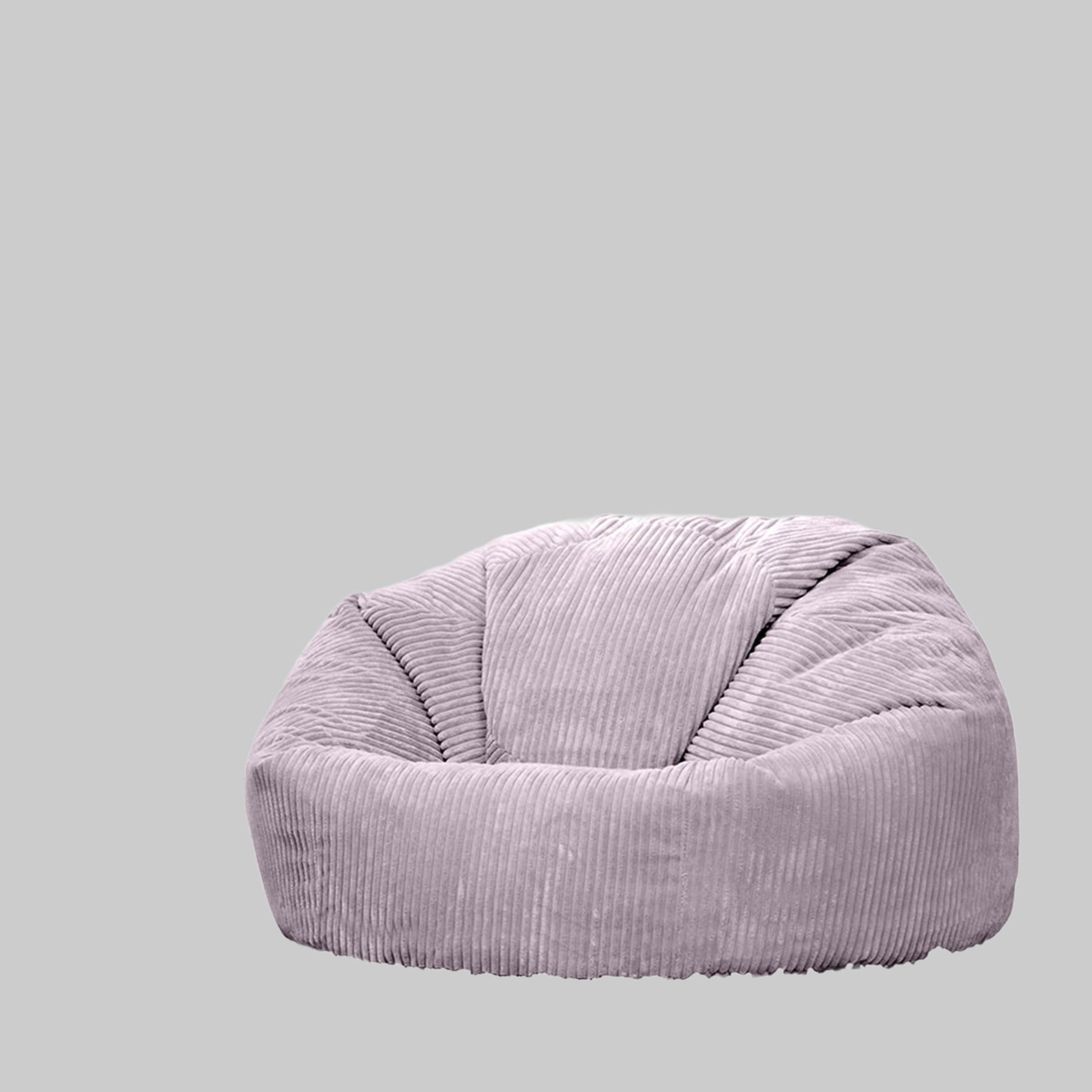 Kingston Cord Bean Bag 'Classic' 85x50cm – Premium German-Made Sitzsack for Adults & Kids | Navy Blue Ergonomic Lounge Chair with Washable Cover lavendel Sessel icon