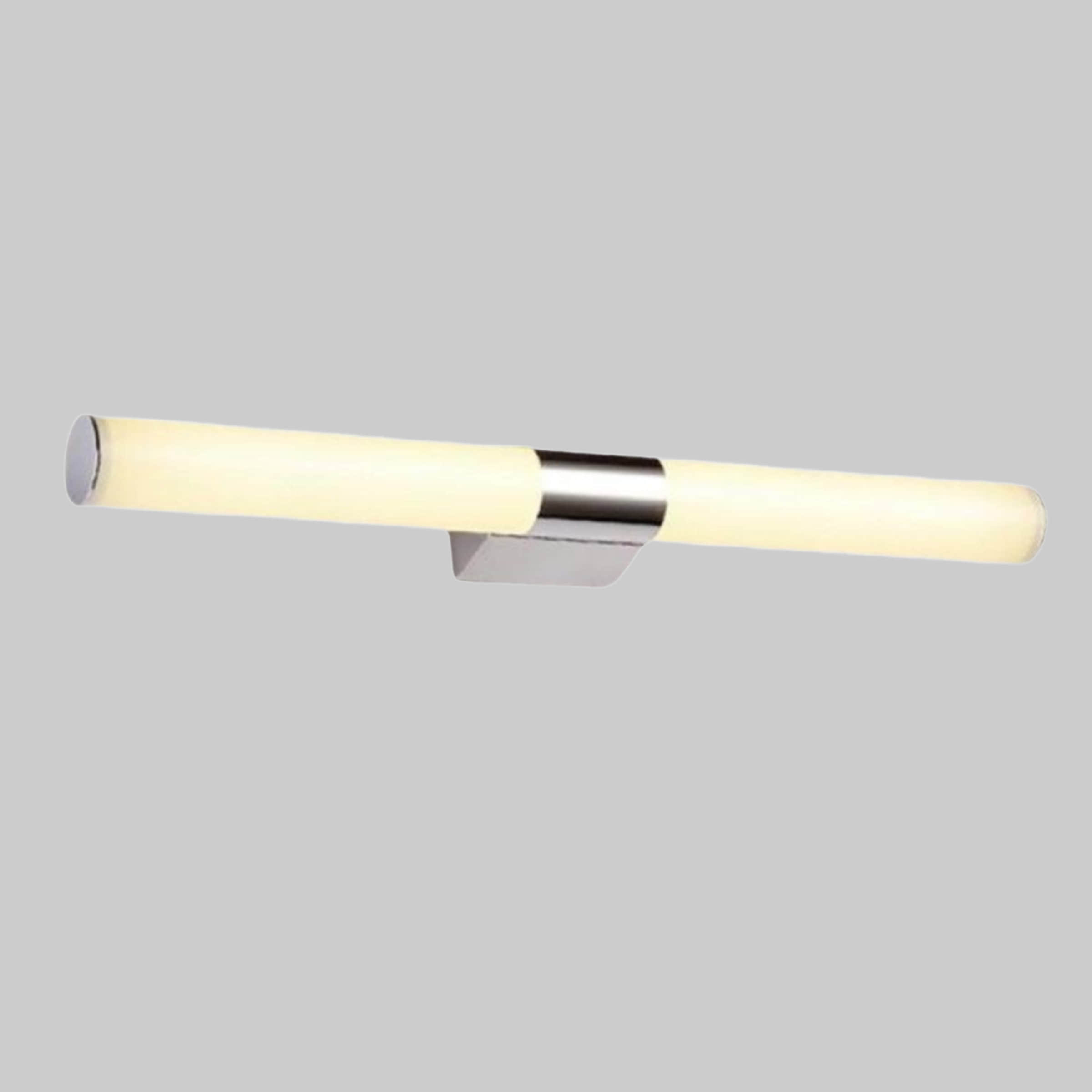 Lampen LETGOSPT LETGOSPT LED Spiegelleuchte 22W Badlampe - Edelstahl Wandleuchte 55cm mit verstellbarem Arm (270°) - Opalglas Diffusor - Kaltweiß/Warmweiß - Spritzwassergeschützt IP44 - Für Spiegel & Schminktisch Warmweiß
