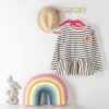 Aufbewahrung Laleni Laleni Kinderkleiderbügel mit Samtbezug – rutschfeste Babybügel (30-tlg), 360° drehbar, platzsparend – Ideal für Kleiderschrank-Organisation Pink Gepun