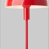 LeGer Home by Lena Gercke Linnea Mushroom Table Lamp - 35.5cm Red Glossy Metal Base, E14 Socket (Bulb Not Included) | Modern Desk & Accent Lighting rot glänze Lampen LeGer Home by Lena Gercke